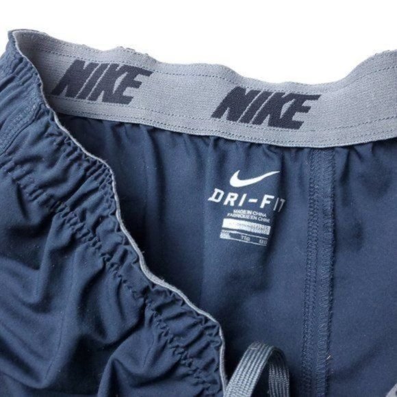 Nike Dri Fit Pants Mens Size 2XL XXL  34x32 Activewear Blue - Picture 2 of 11